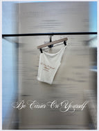 BEOY ONE SHOULDER RIB TANK