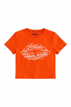 Load image into Gallery viewer, LATINA PTS BABY TEE ORANGE
