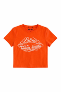 LATINA PTS BABY TEE ORANGE