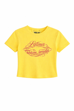 Load image into Gallery viewer, LATINA PTS BABY TEE YELLOW
