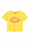LATINA PTS BABY TEE YELLOW