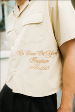 Load image into Gallery viewer, BEOY CROPPED BUTTON-UP SHIRT
